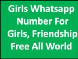 Girls Whatsapp Number