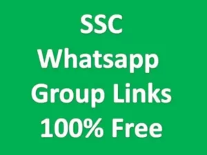 SSC Whatsapp Group Links